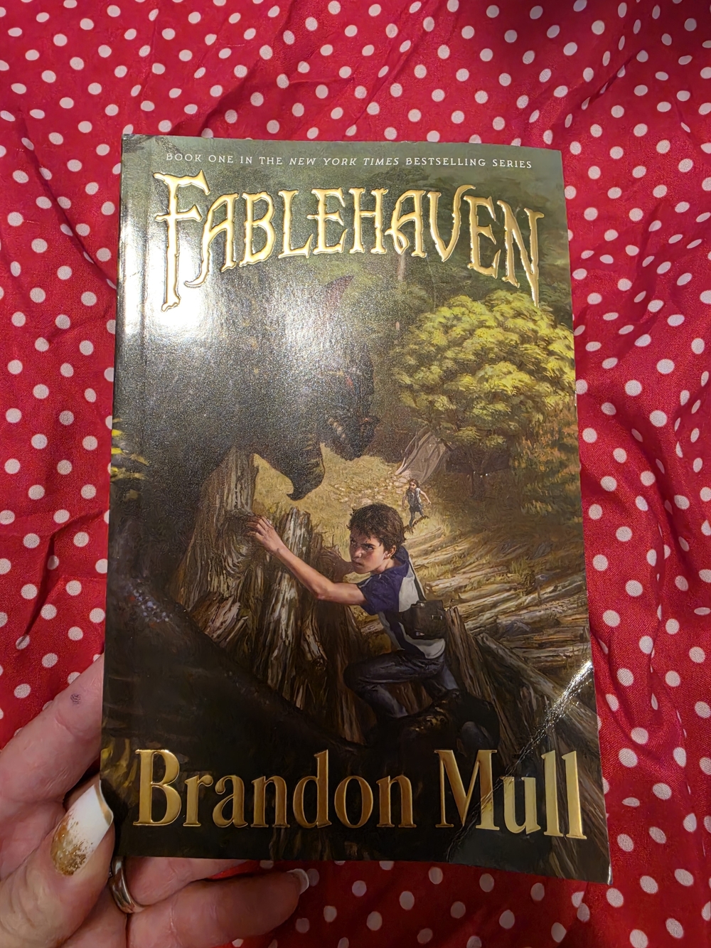 Fablehaven  Book - Gold and Green Cover